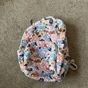Vera Bradley Floral Quilted Backpack